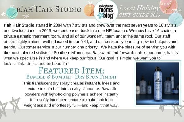 r!ah Hair Studio | Rochester MN Moms Blog