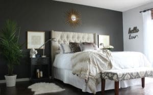 marriage, married life, sex, intimacy, home, homemaking, home decor, painting, bedroom makeover, DIY, bedroom decor, sanctuary, master bedroom, master bedroom reveal, home design, decor and furnishings