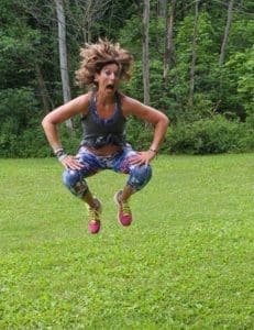 boot camp, fit mom, fitness, group fitness, group fitness instructor, heart rate, high intensity, HIIT, HIIT training, interval training, lunges, mountain climbers, movement, squats, warm up, workout