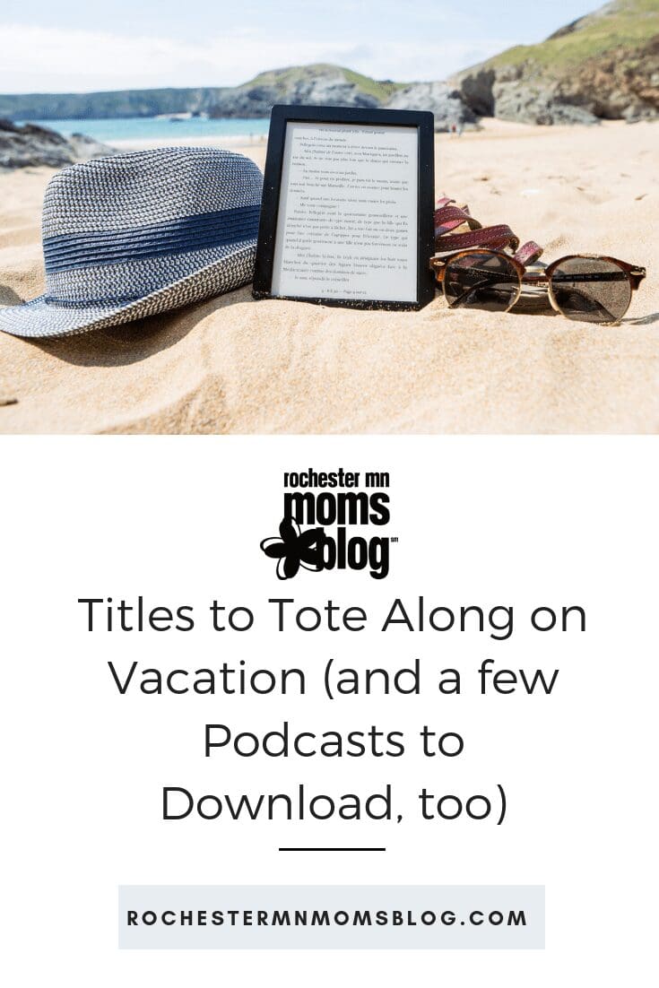 e reader on beach