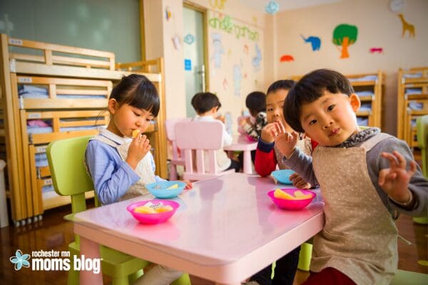 small children at school