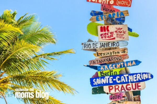 destination signage