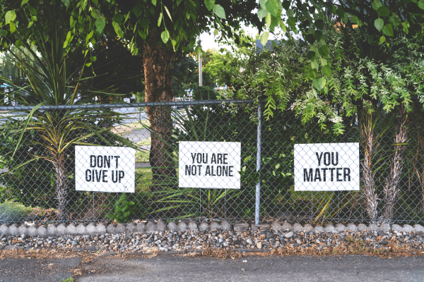 postive slogan signs