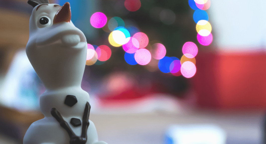 small figurine of Olaf