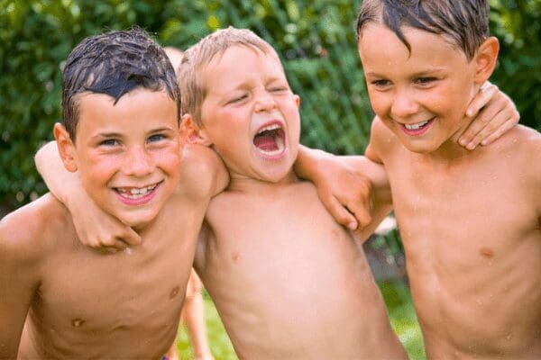 3 boys