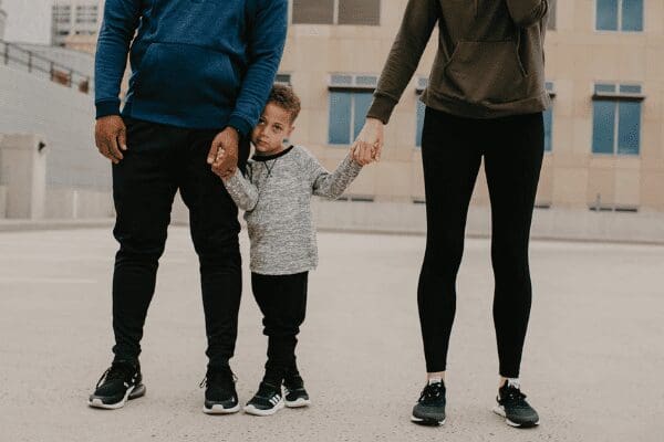 family with one child