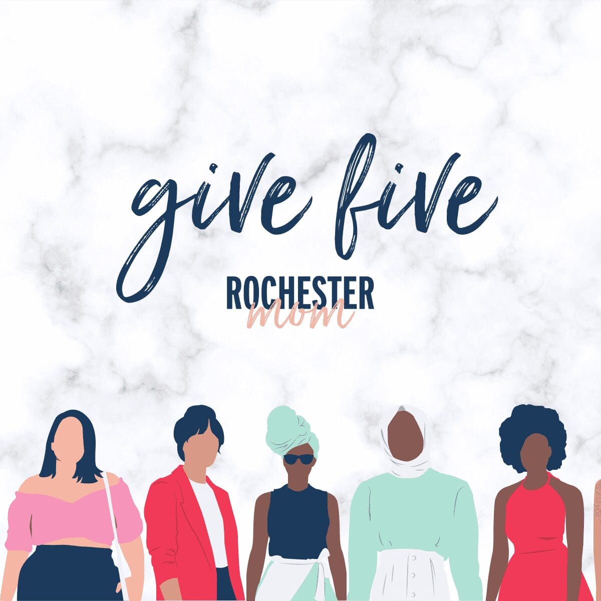Give Five Towards Anti-Racism | Rochester Mom give five