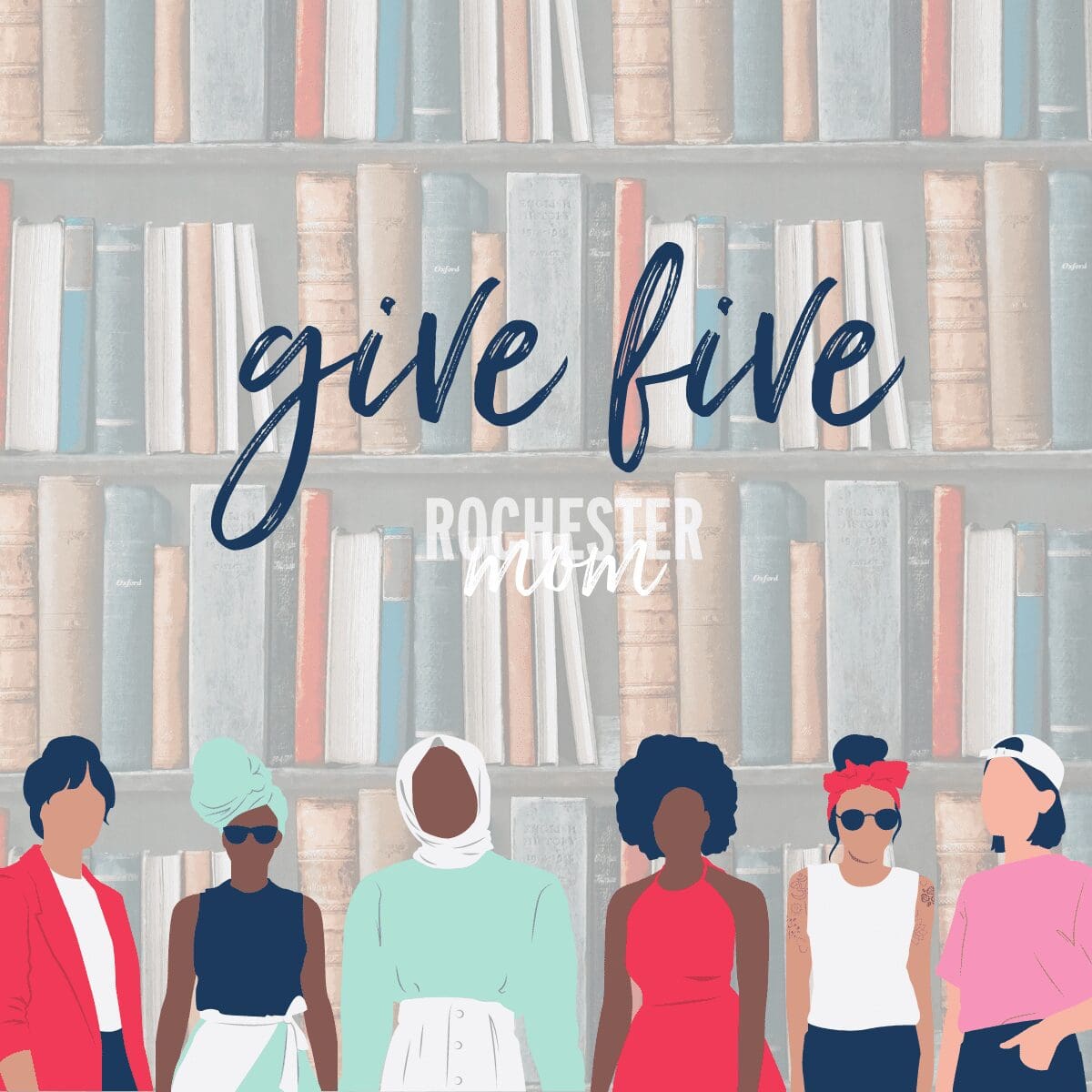 Give Five Towards Anti-Racism | Rochester Mom give five