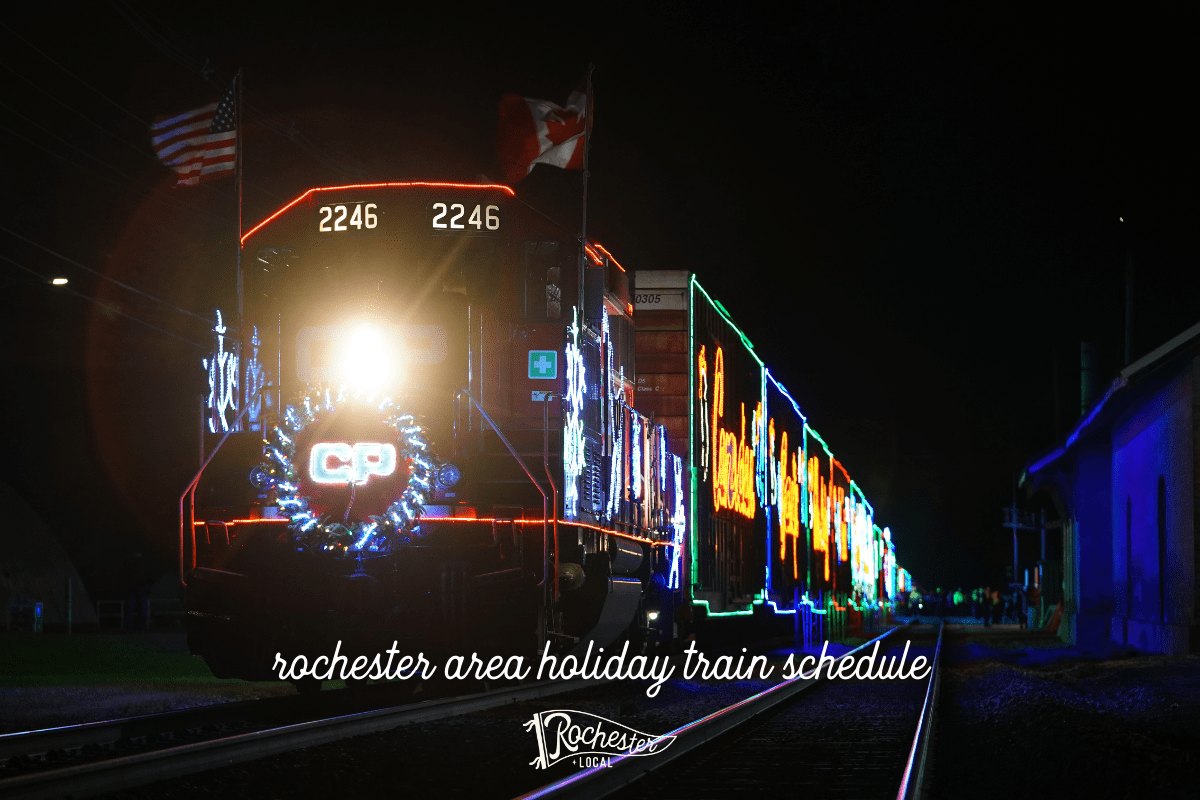 Rochester MN Area Canadian Pacific Holiday Train Schedule