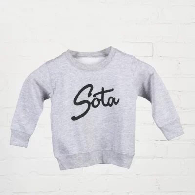 sota clothing - powderhorn toddler crewneck