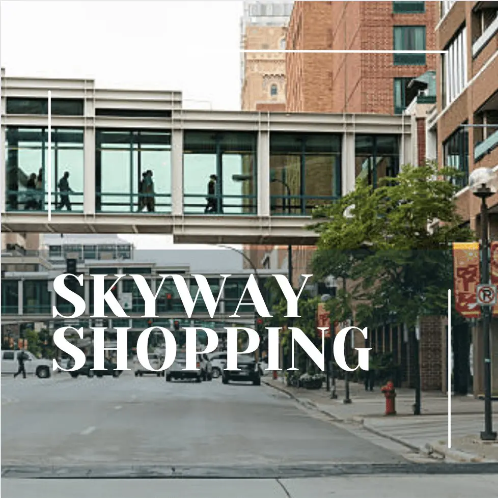 shopping downtown