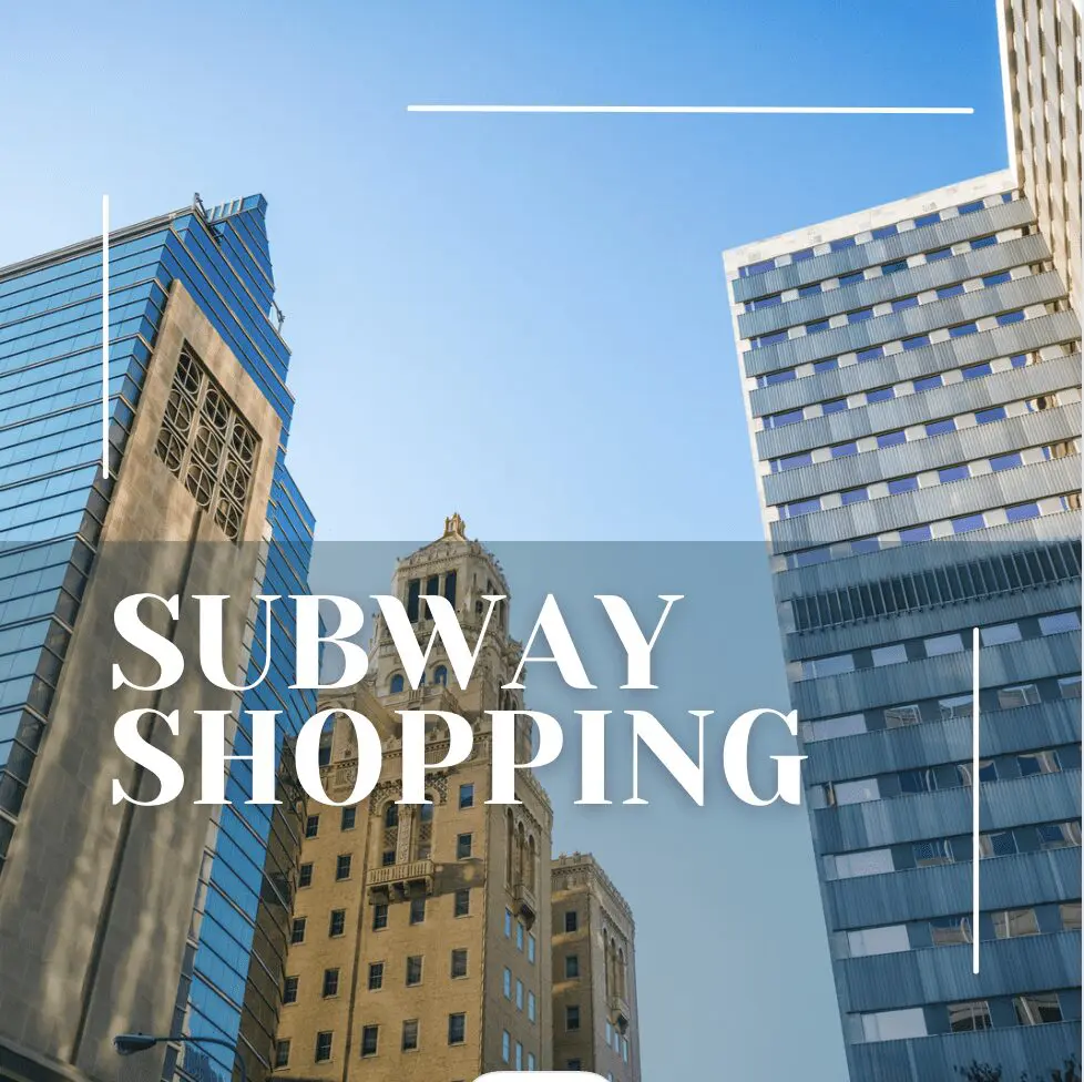 shopping downtown