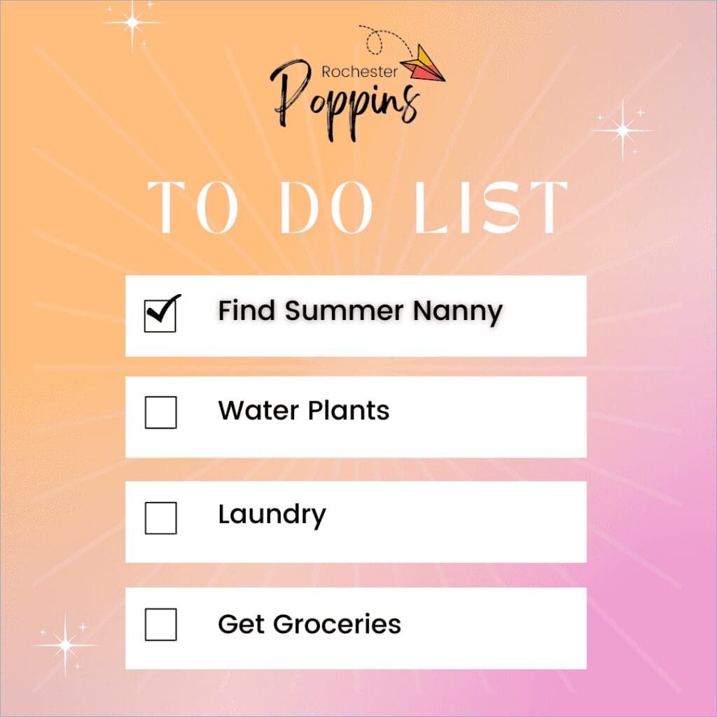 summer nanny