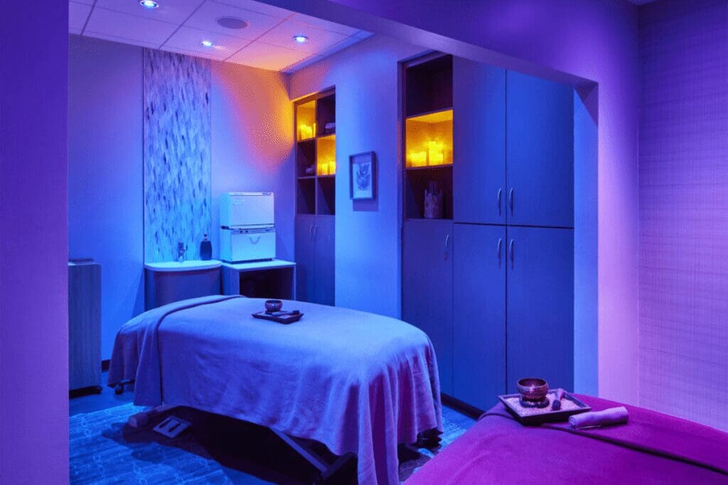 Couple's room at Healing Touch Spa in Rochester, MN