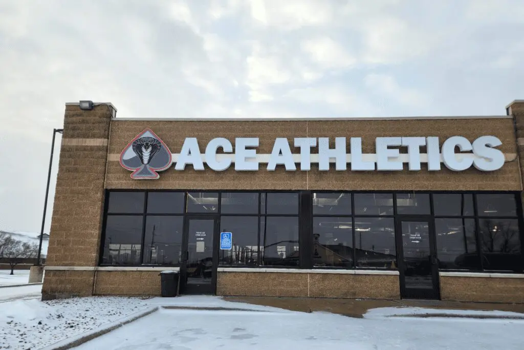 Exterior of Ace Athletics in Rochester, MN