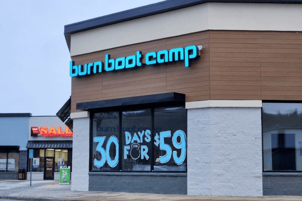 Exterior of Burn Boot Camp in Rochester, MN