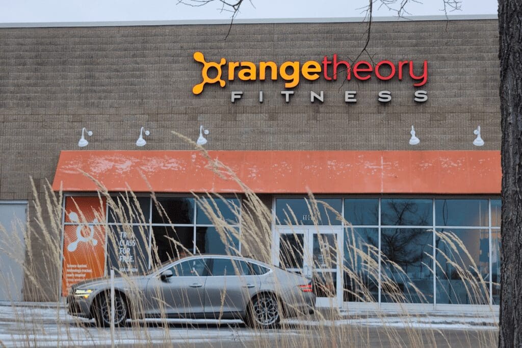 Exterior of Orangetheory Fitness in Rochester, MN