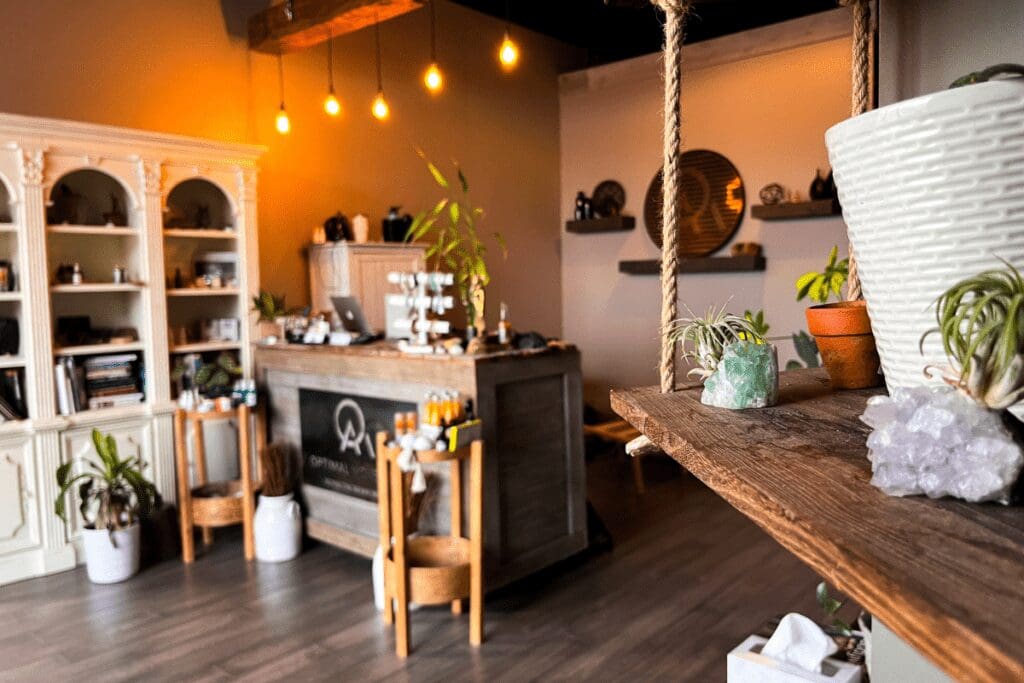 Lobby of Optimal Movement in Rochester, MN