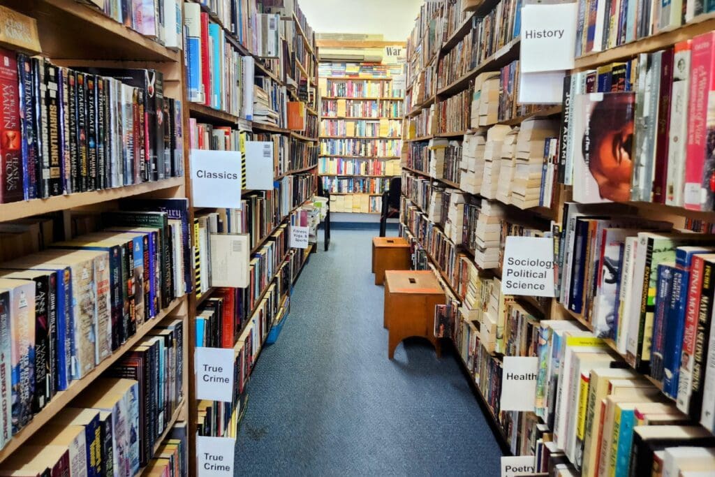 Paperback Book Palace used bookstore in Rochester, MN