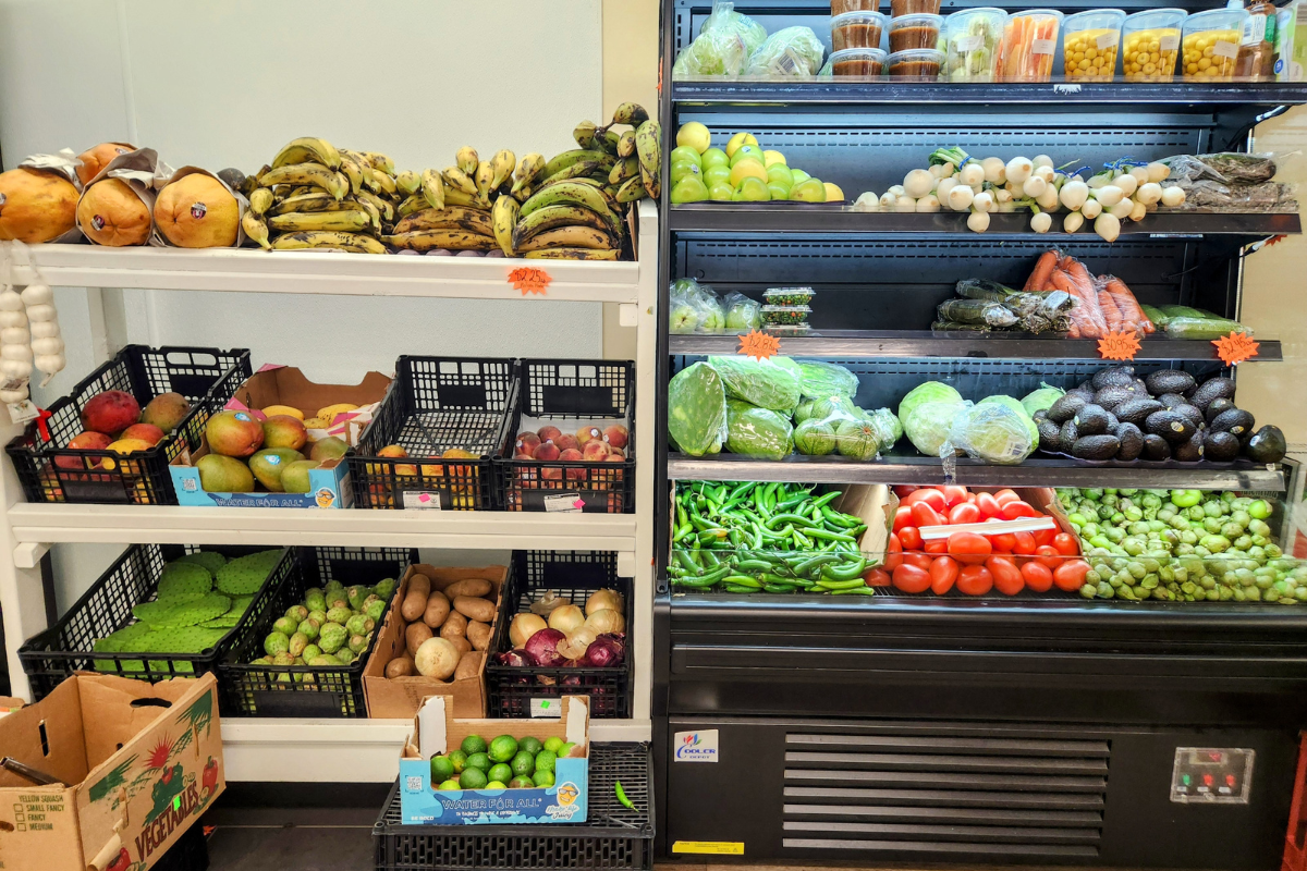 Fresh produce at Mi Mexicana Market in Rochester, MN