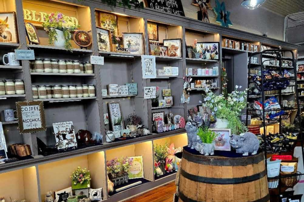 Items for sale at B&B's Fremont Store in Utica, MN