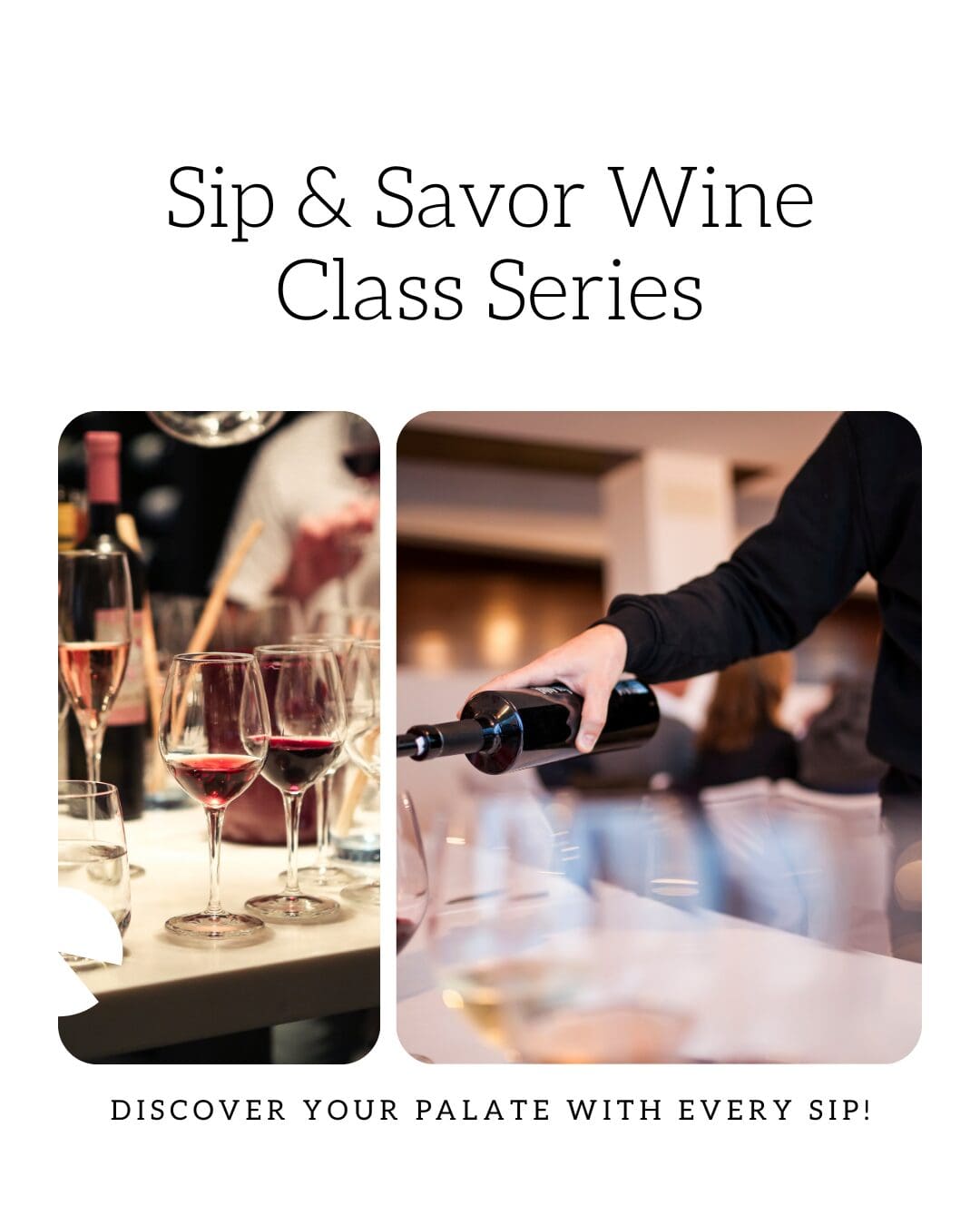 Instagram Post – Sip & Savor Wine Class Series