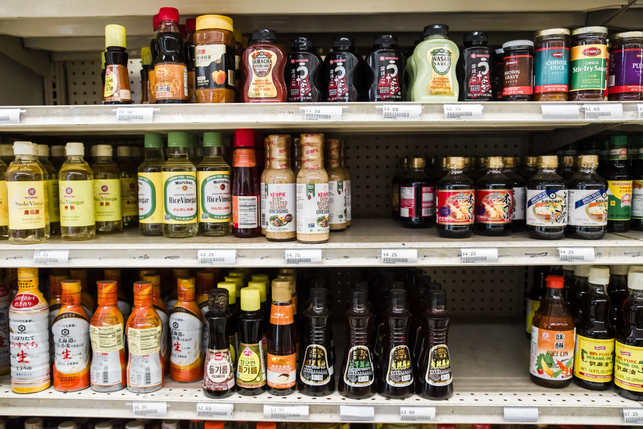 Asian Food Store_Sesame Oil and Sauces