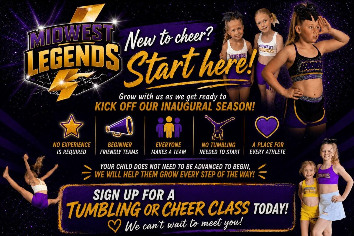 Guide to Youth Sports & Recreation - Midwest Legends Cheer youth sports